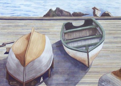 Boats on Dock