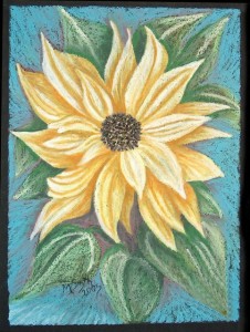 Center Sunflower